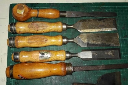 ขายสิ่วอินทรีสมอเยอรมันขนาด1 1/4" Made in Germany.ใหม่เก่าเก็บ