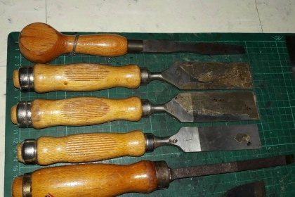 ขายสิ่วอินทรีสมอเยอรมันขนาด1 1/4" Made in Germany.ใหม่เก่าเก็บ