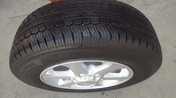 ขายล้อISUZU ขอบ16 ยาง215/70/16 ปี 14  4 ล้อ