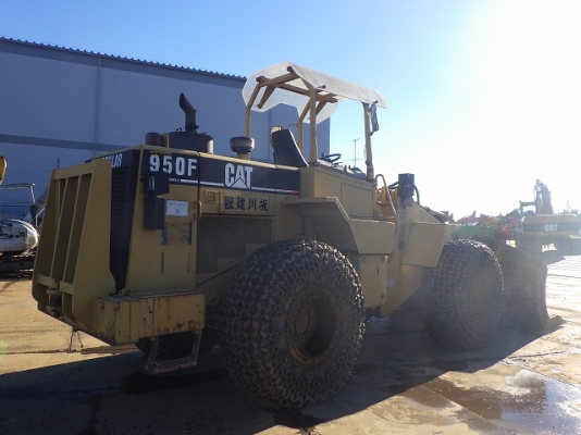 CAT 950F2 Side dump bucket นำเข้าจากญี่ปุ่น สภาพสวยจัด