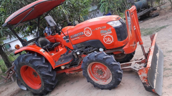 ขายครับ คูโบต้า 47 แรงม้า โลตารี่กับผาลดันหน้า เอกสารเป็นเล่มทะเบียน ขายครับ คูโบต้า 47 แรงม้า โลตารี่กับผาลดันหน้า เอกสารเป็นเล่มทะเบียน