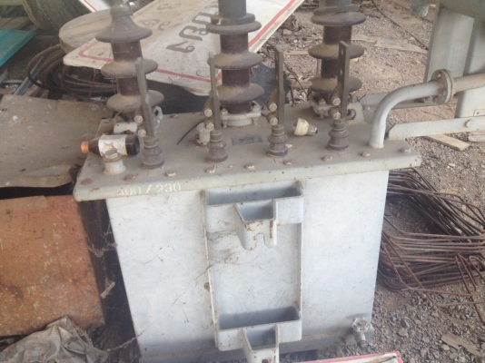 ขาย หม้อแปลงไฟ ขนาด 50 kv ใช้งานได้ ซื้อมาไม่ได้ใช้ ขาย 35000