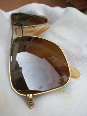 ขายแว่นกันแดด Vintage Ray Ban Caravan driving series B15 TGM ขายแว่นกันแดด Vintage Ray Ban Caravan driving series B15 TGM
