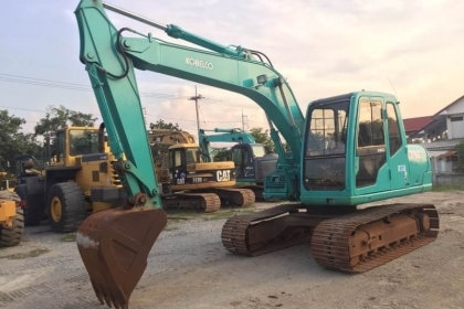 ขาย รถแบคโฮ KOBELCO SK100-3 มาคไฟ้ ซุปปอร์ เก่าญี่ปุ่น โทร.090-986-2521 อ๊อบ