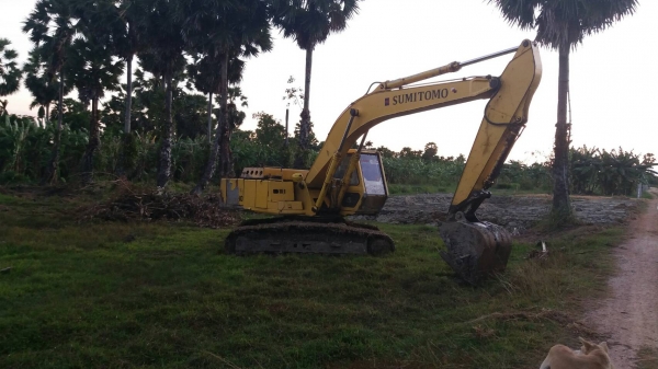 ขายรถแบคโฮ SUMITOMO FA 2800 ปั๊มคาวาซากิ K3V112 ราคา 300000