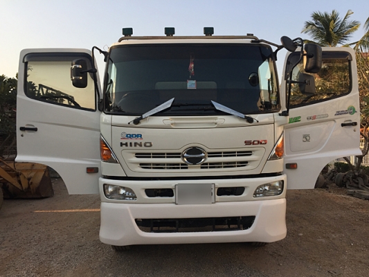 ขายสิบล้อ HINO ซีรีส์500 FM2P 380 แรงม้า HiSpeed ดั้มสามมิตรแท้ ปลายปี 55 เลขไมล์แสนเดียว. สภาพเดิมๆ