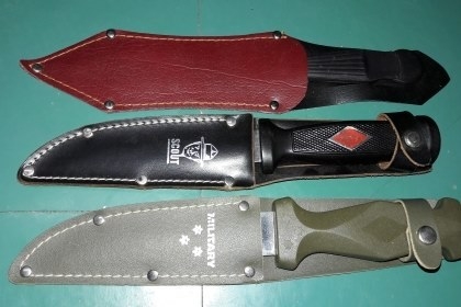 ขายมีดพกเยอรมันพร้อมซองหนัง Made in Germany.สวยงาม