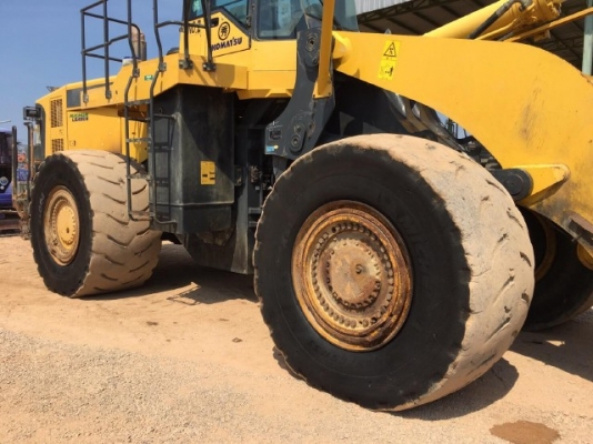 ขายรถตักล้อยาง KOMATSU WA600-6 รถนอกนำเข้าจากญี่ปุ่น สภาพสวยพร้อมใช้ มีVDOการทำงานครับ