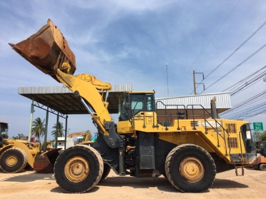 ขายรถตักล้อยาง KOMATSU WA600-6 รถนอกนำเข้าจากญี่ปุ่น สภาพสวยพร้อมใช้ มีVDOการทำงานครับ
