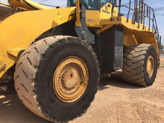 ขายรถตักล้อยาง KOMATSU WA600-6 รถนอกนำเข้าจากญี่ปุ่น สภาพสวยพร้อมใช้ มีVDOการทำงานครับ