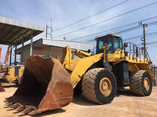 ขายรถตักล้อยาง KOMATSU WA600-6 รถนอกนำเข้าจากญี่ปุ่น สภาพสวยพร้อมใช้ มีVDOการทำงานครับ