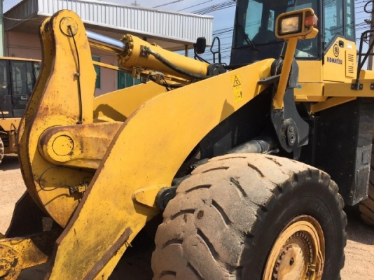 ขายรถตักล้อยาง KOMATSU WA600-6 รถนอกนำเข้าจากญี่ปุ่น สภาพสวยพร้อมใช้ มีVDOการทำงานครับ