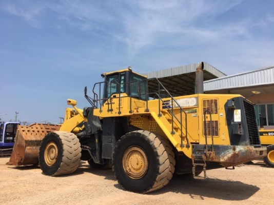 ขายรถตักล้อยาง KOMATSU WA600-6 รถนอกนำเข้าจากญี่ปุ่น สภาพสวยพร้อมใช้ มีVDOการทำงานครับ