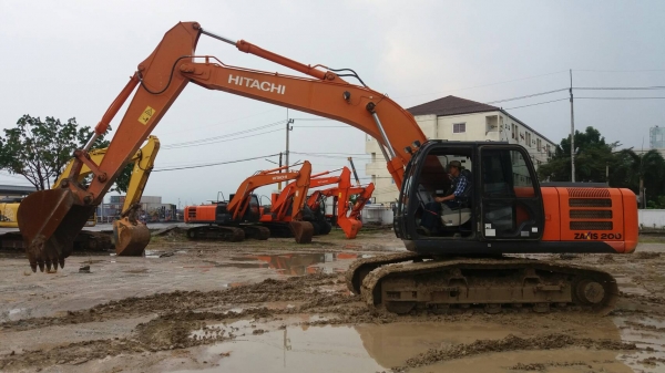 ขายรถแบคโฮ HITACHI ZX200-5G ใช้งาน 6,xxx ชม. สภาพเต็มทุกระบบ แรง