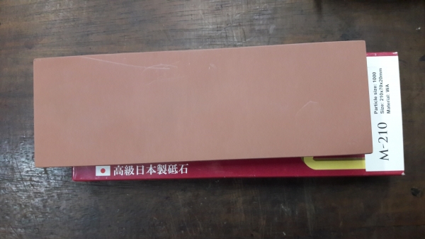 ขายหินลับมีดตรากุ้งขนาดใหญ่1000กิต NANIWA Made in Japan.