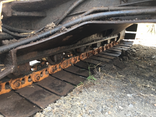 แบ็คโฮ CAT120B ช่วงล่างทำมาใหม่ เอกสารใบซื้อขาย ดูรถ ท่าวุ้ง ลพบุรี