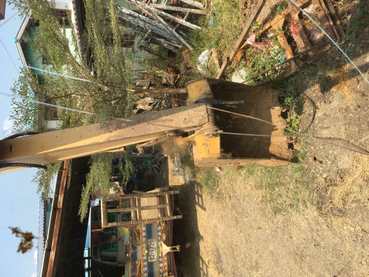 แบ็คโฮ CAT120B ช่วงล่างทำมาใหม่ เอกสารใบซื้อขาย ดูรถ ท่าวุ้ง ลพบุรี