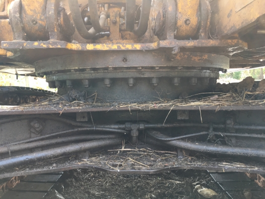 แบ็คโฮ CAT120B ช่วงล่างทำมาใหม่ เอกสารใบซื้อขาย ดูรถ ท่าวุ้ง ลพบุรี