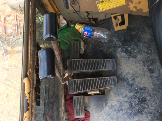 แบ็คโฮ CAT120B ช่วงล่างทำมาใหม่ เอกสารใบซื้อขาย ดูรถ ท่าวุ้ง ลพบุรี