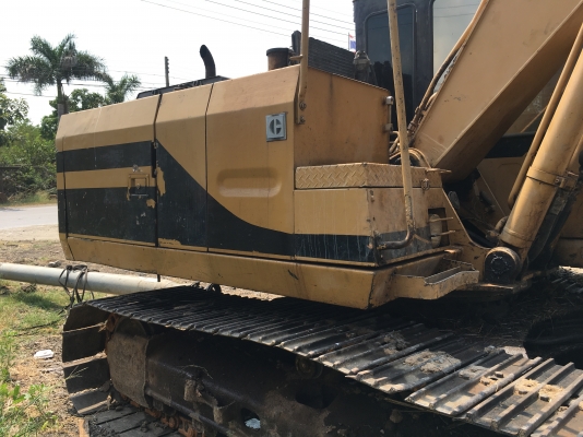 แบ็คโฮ CAT120B ช่วงล่างทำมาใหม่ เอกสารใบซื้อขาย ดูรถ ท่าวุ้ง ลพบุรี