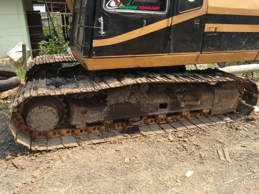 แบ็คโฮ CAT120B ช่วงล่างทำมาใหม่ เอกสารใบซื้อขาย ดูรถ ท่าวุ้ง ลพบุรี