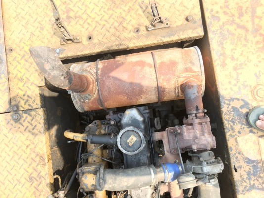 แบ็คโฮ CAT120B ช่วงล่างทำมาใหม่ เอกสารใบซื้อขาย ดูรถ ท่าวุ้ง ลพบุรี