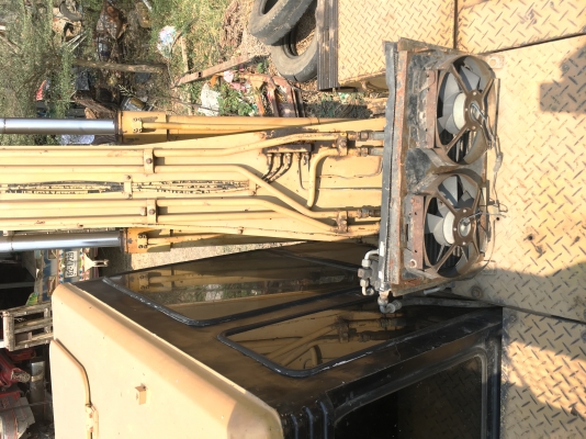 แบ็คโฮ CAT120B ช่วงล่างทำมาใหม่ เอกสารใบซื้อขาย ดูรถ ท่าวุ้ง ลพบุรี