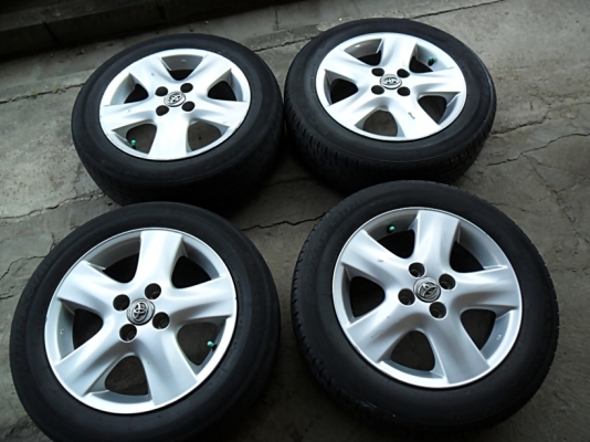 แม็กขอบ15 เอนไกแท้ 4รู100 พร้อมยางบริดสโตนปี14 ดอกหนา(4ล้อ 3,200) แม็กขอบ15 เอนไกแท้ 4รู100 พร้อมยางบริดสโตนปี14 ดอกหนา(4ล้อ 3,200)