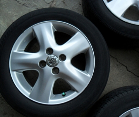 แม็กขอบ15 เอนไกแท้ 4รู100 พร้อมยางบริดสโตนปี14 ดอกหนา(4ล้อ 3,200) แม็กขอบ15 เอนไกแท้ 4รู100 พร้อมยางบริดสโตนปี14 ดอกหนา(4ล้อ 3,200)