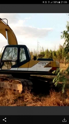 ขายรถขุดแบ็คโค โกเบลSK200-3มาร์คทรีไฟฟ้าครบ เอกสารใบอินวอยซ์ ช่วงล่างเต็มบูมสวย ทำงานเร็ว