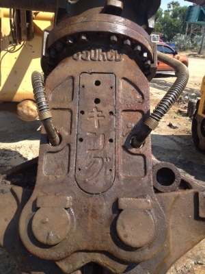 ขายด่วน หัวคลีบ ตัดปูน ตัดเหล็ก ใส่แบคโฮ ขายเพียง 95000 บาท