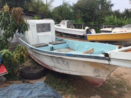 เรือประมงเก่าญี่ปุ่น 24ฟุต เรือประมงเก่าญี่ปุ่น 24ฟุต