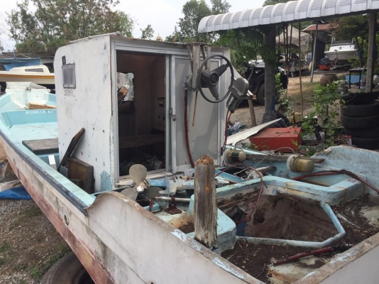 เรือประมงเก่าญี่ปุ่น 24ฟุต เรือประมงเก่าญี่ปุ่น 24ฟุต