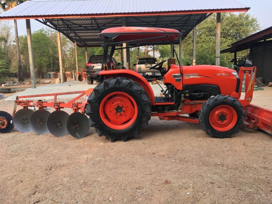 ขาย L4708 SP สภาพสวยสีเดิมโรงงาน 100\% ใบมีดคานล่าง+ผานบุกเบิกตราช้าง DP224F