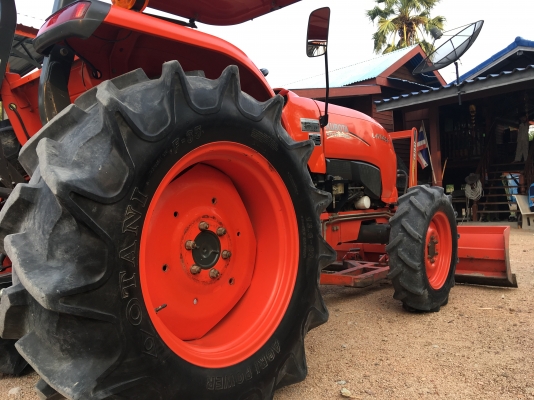 ขาย L4708 SP สภาพสวยสีเดิมโรงงาน 100\% ใบมีดคานล่าง+ผานบุกเบิกตราช้าง DP224F