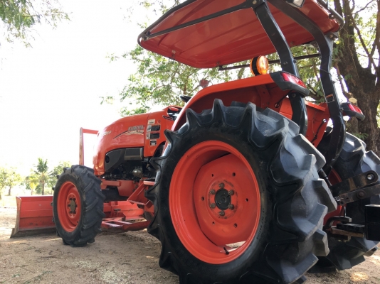 ขาย L4708 SP สภาพสวยสีเดิมโรงงาน 100\% ใบมีดคานล่าง+ผานบุกเบิกตราช้าง DP224F