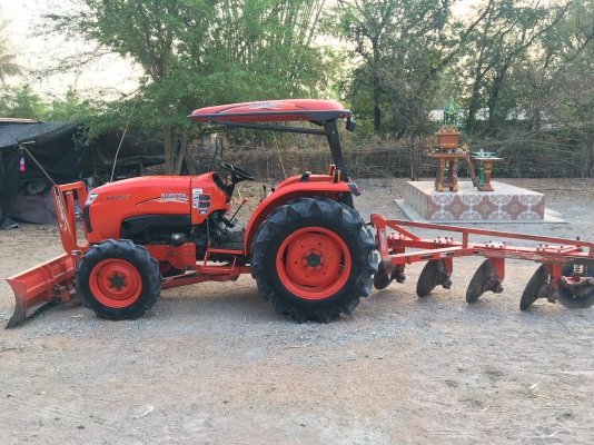 ขาย L4708 SP สภาพสวยสีเดิมโรงงาน 100\% ใบมีดคานล่าง+ผานบุกเบิกตราช้าง DP224F