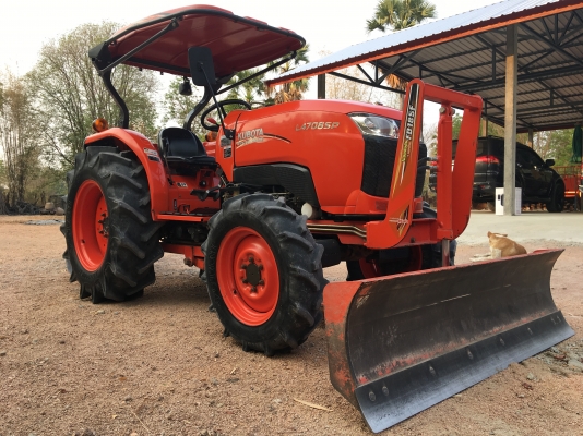 ขาย L4708 SP สภาพสวยสีเดิมโรงงาน 100\% ใบมีดคานล่าง+ผานบุกเบิกตราช้าง DP224F