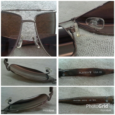 แว่นตากระต่ายหนุ่มที่ดวงจันทร์หมายปอง USA ตัวแท้! Authentic PLAYBOY handmade in USA บิ๊กไซซ์!