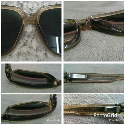 แว่นตาเทพเจ้าของชาวเยอรมัน  วินเทจยุค &#039;70s  RODENSTOCK Exclusive handmade in Germany  บิ๊กไซซ์!