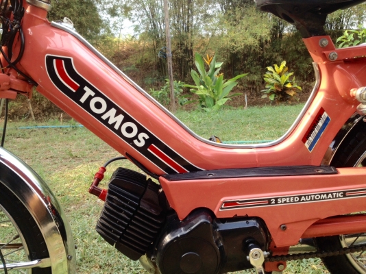 มอไซค์ปั่น tomos