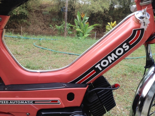 มอไซค์ปั่น tomos