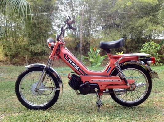 มอไซค์ปั่น tomos