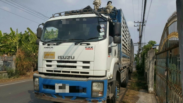 ขายด่วน ISUZU360 ปี53 แม่ลูกดั้ม อู่โชคชัยยาว7เมตร เครื่องดี คัชชีสวย สภาพยางพร้อมใช้งาน เอกสารเล่มท