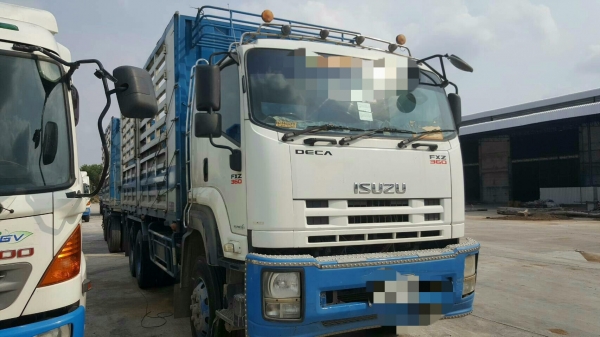 ขายด่วน ISUZU360 ปี53 แม่ลูกดั้ม อู่โชคชัยยาว7เมตร เครื่องดี คัชชีสวย สภาพยางพร้อมใช้งาน เอกสารเล่มท