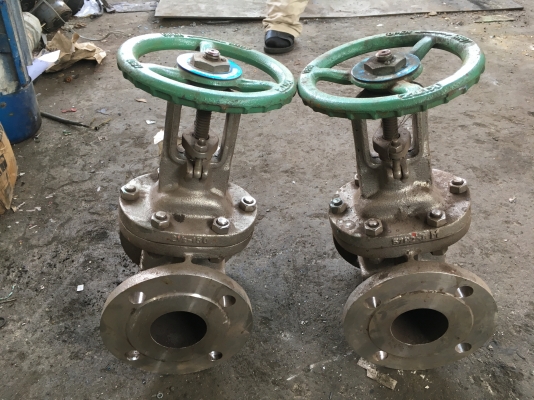 ขาย...เกตวาล์ว KITZ สแตนเลส 2ตัว