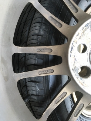 ล้อ re30 ขอบ15 กว้าง7 อ๊อฟบวก38 งาน TAW พร้อมยางปี 16 Dunlop Touring T1 195 60