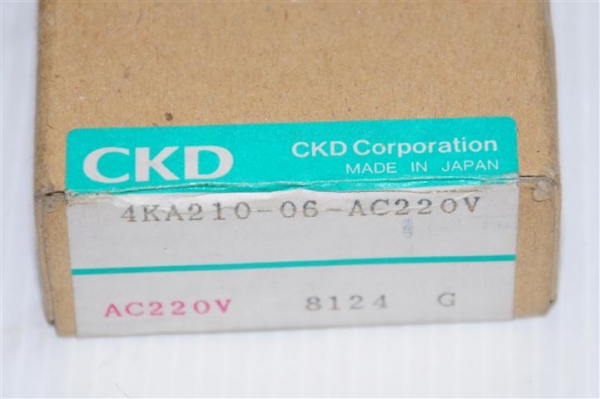 โซลินอยด์วาล์ว (Solenoid Valve) ยี่ห้อ CKD MADE IN JAPAN โซลินอยด์วาล์ว (Solenoid Valve) ยี่ห้อ CKD MADE IN JAPAN