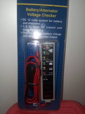 ิ battery alternator voltage checker เครื่องเช็คแบตเตอรี่ เช็คไดชาตท์ เช็คโวล แบต