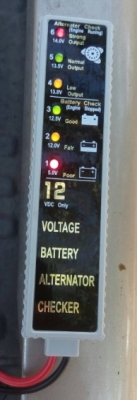 ิ battery alternator voltage checker เครื่องเช็คแบตเตอรี่ เช็คไดชาตท์ เช็คโวล แบต